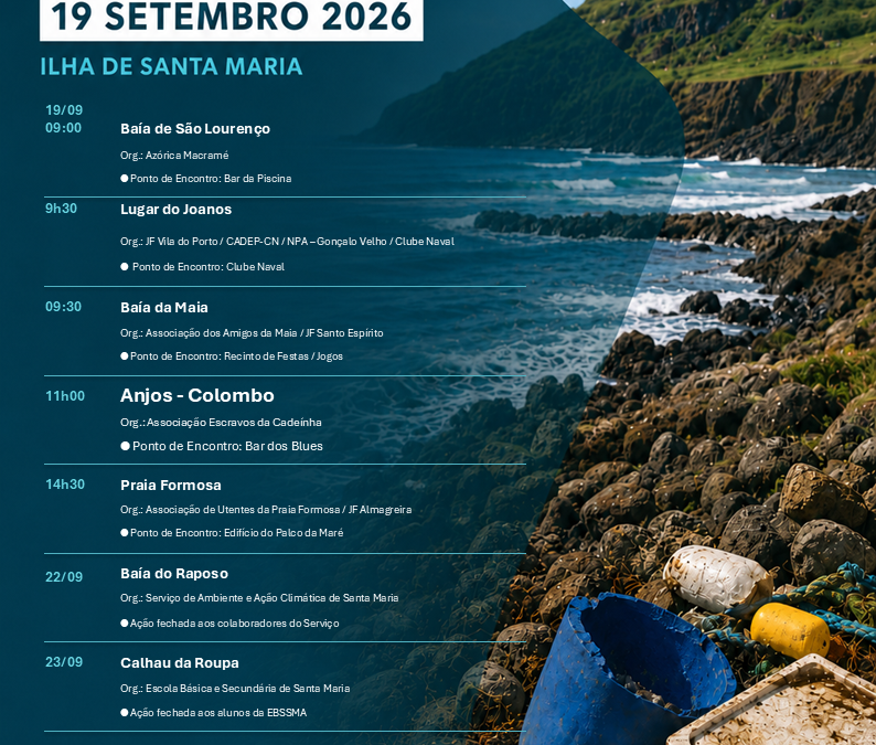 Limpeza da Orla Costeira Setembro 2026